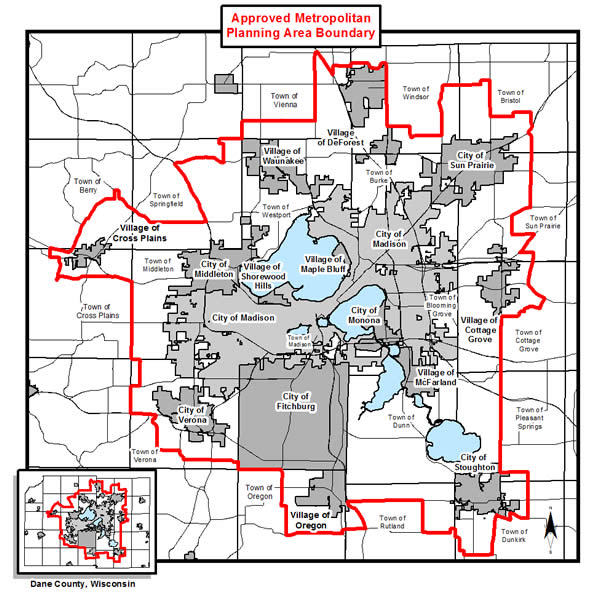 Approved Metropolitan Planning Area Boundary